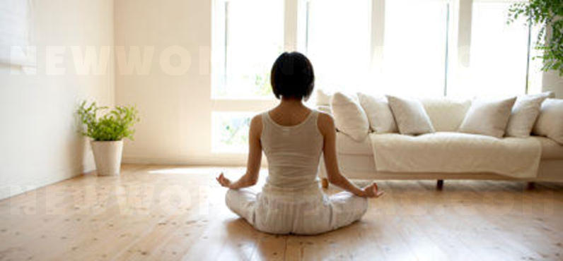 Yoga exercises for the home